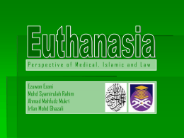 What is Euthanasia?