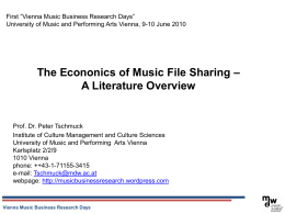 Downloading - Musikwirtschaftsforschung