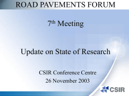 CSIR Research