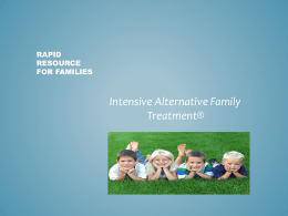 Historical view - Rapid Resources For Families