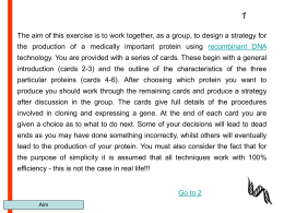 Gene cloning tutorial