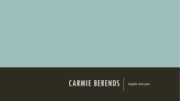 Carmie Berends