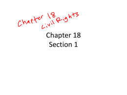 Chapter 18 Section 1 - Woodridge High School