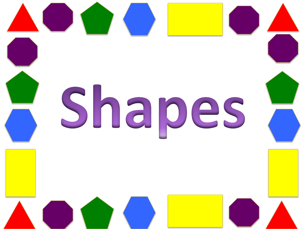 Numbers and shapes презентация