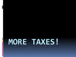 More Taxes! - marshall.k12.mn.us