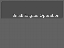 Small-Engine-Operation