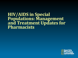 Click here for the PowerPoint presentation: HIV-Moye