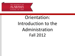 Claude Reeves Arrington - The University of Alabama | School of Law