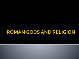 Roman Religions