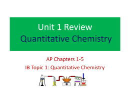 Chapter 1-5 Review - newburyparkhighschool.net