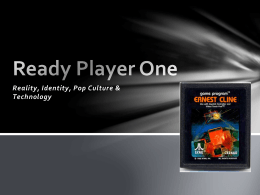 Ready Player One Intro PPT