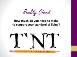 T`NT 3 – Reality Check – Powerpoint