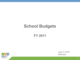 School Budget Reduction Plans