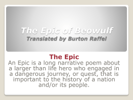 The Epic of Beowulf - Megan.Wilmarth`s.Wiki