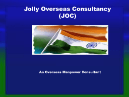 Jolly Overseas Consultancy - Recruitment Solutions from Naukri.com