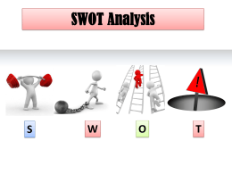 What is SWOT? - kolej.edu.my