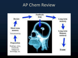 AP Chem Review