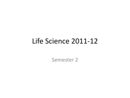 Life Science 2011-12