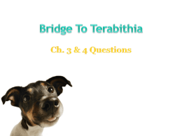 Bridge To Terabithia