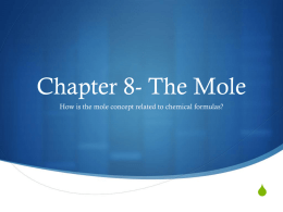 The Mole - Brimfield Science 220