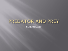 Predator and Prey - SD43 Teacher Sites