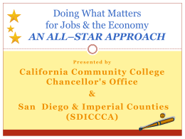 San Diego-Imperial Counties Community Colleges