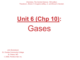 AP Chem Unit 6 Notes (Chp 10)