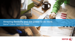 Productivity, scalability and professional image quality