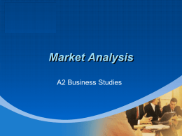 Market Analysis
