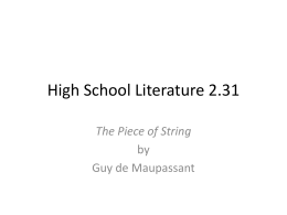 High School Literature 2.31