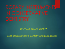 rotary instruments [ppt]