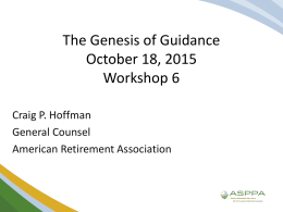 WS06-The-Genesis-of-Guidance