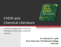 Chemical Literature