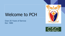 Welcome to PCH - Pilipinos for Community Health at UCLA