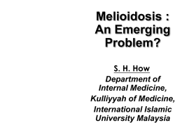 An Emerging Problem? (Assoc Prof How Soon Hin)
