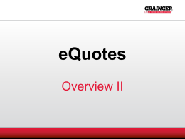What is eQuotes?