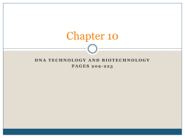 Chapter 10 - Myersbiology