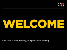 Hair Beauty Hospitality Focus Group presentation