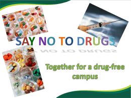 Say NO to drugs - LAU | Student Life