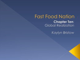 Fast Food Nation - DCHS AP English Language