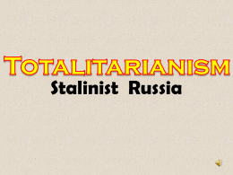 Totalitarianism Иосиф Виссарионович Сталин Joseph Stalin