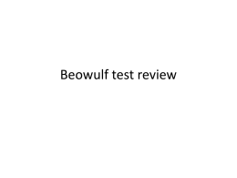 Beowulf test review