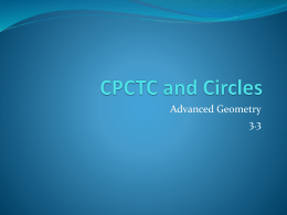 3.3 CPCTC and Circles File