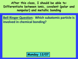 Chemistry 8/26