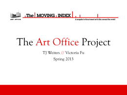 The Art Office Project - University of San Diego