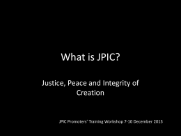 What is JPIC