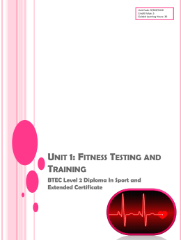 btec first diploma in sport