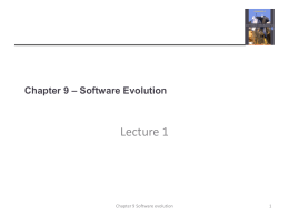 Figures * Chapter 9 - Systems, software and technology