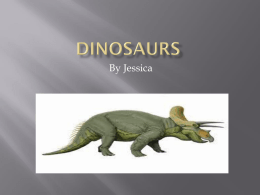 Dinosaurs jessica
