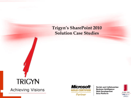 Trigyn ECM - SharePoint Collateral